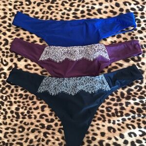NWT Victoria’s Secret V-String Thongs Bundle.